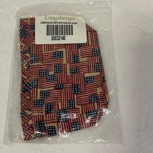 Longaberger Liner Collector's Mini Flag-Old Glory #20032140 New